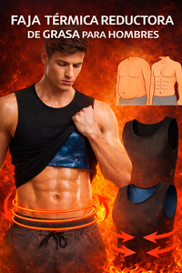 FAJA TÉRMICA REDUCTORA DE GRASA PARA HOMBRES