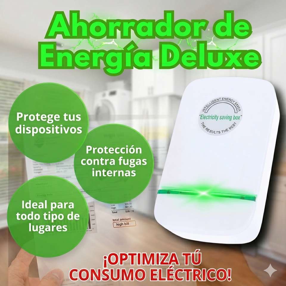 AHORRADOR DE ENERGÍA DELUXE